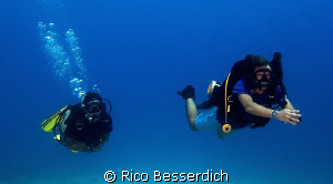 The difference between a "normal air" scuba diver and a s... by Rico Besserdich 